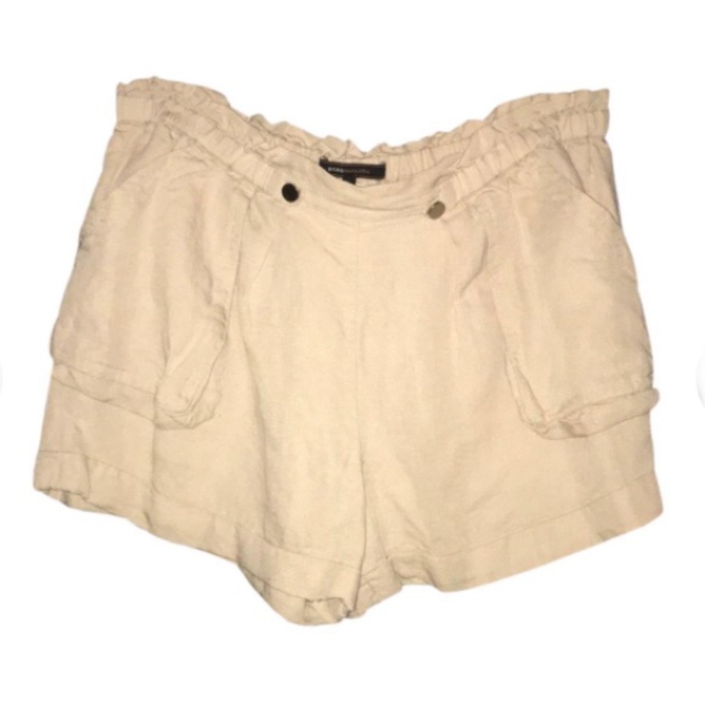 BCBGMAXAZRIA Linen Shorts NWOT